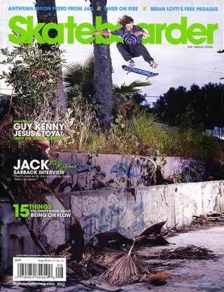 covers - Skateboarder, August 2008