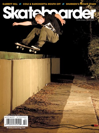 covers - Skateboarder, October 2010
