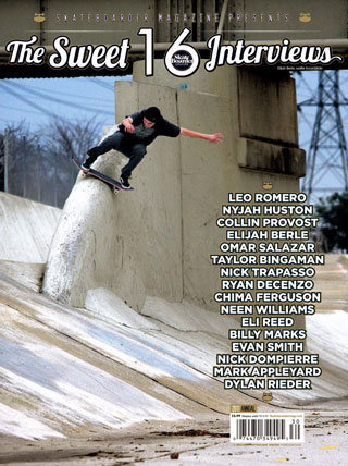 covers - Skateboarder, Interview 2011