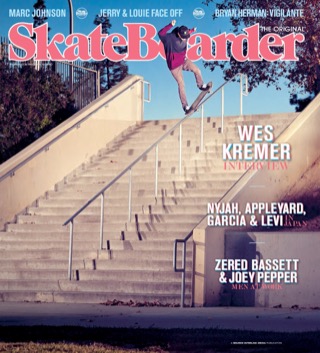 Skateboarder, February/March 2013