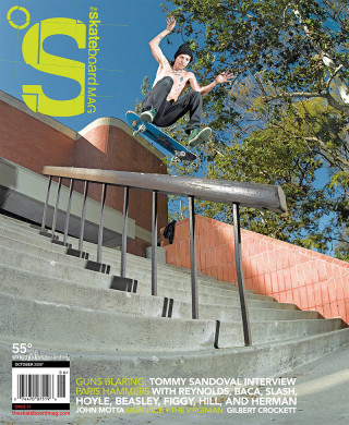 covers - The Skateboard Mag, October 2008