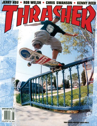 covers - Thrasher, August 2000