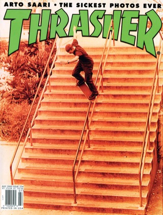 covers - Thrasher, July 2000