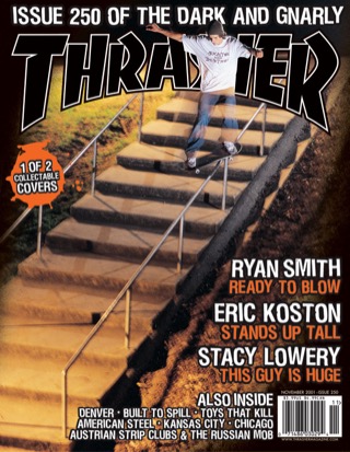 covers - Thrasher, November 2001