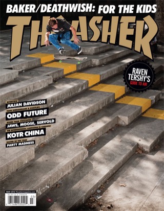 covers - Thrasher, March 2012