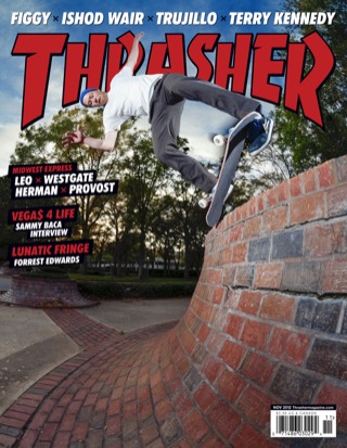 covers - Thrasher, November 2012