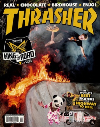 covers - Thrasher, February 2014