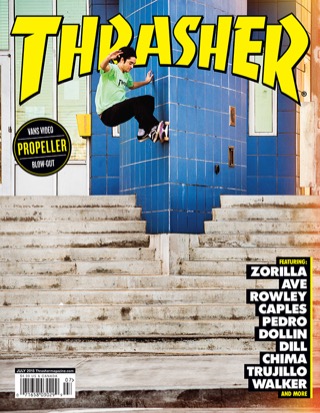 covers - Thrasher, July 2015