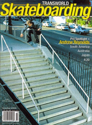 covers - Transworld, October 2000