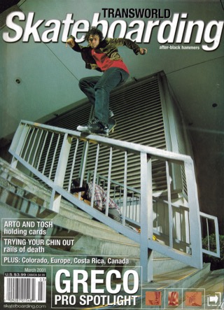 covers - Transworld, March 2001