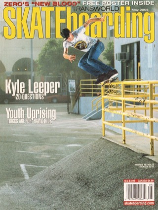 covers - Transworld, May 2005