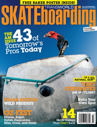 covers - Transworld, July 2006