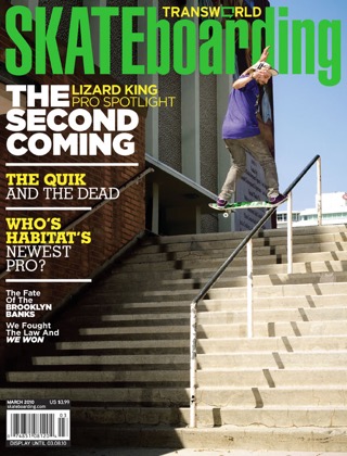 covers - Transworld, March 2010