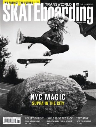 covers - Transworld, February 2012