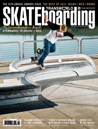 covers - Transworld, May 2012