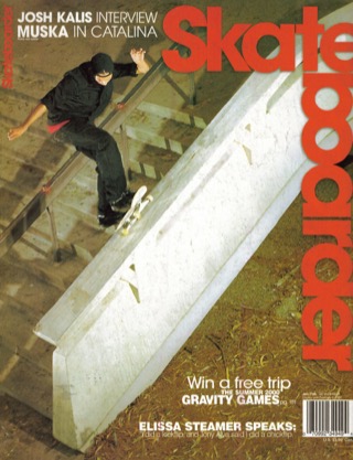 covers - Skateboarder, January/February 2000