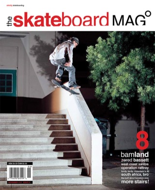 covers - The Skateboard Mag, November 2004