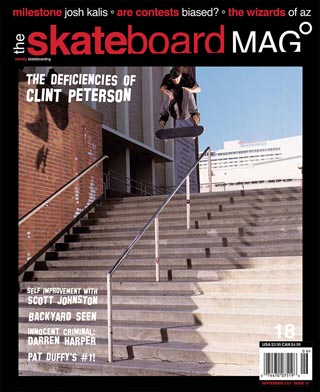 covers - The Skateboard Mag, September 2005