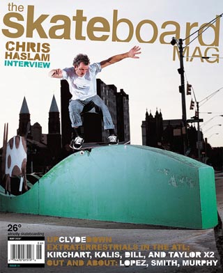 covers - The Skateboard Mag, May 2006