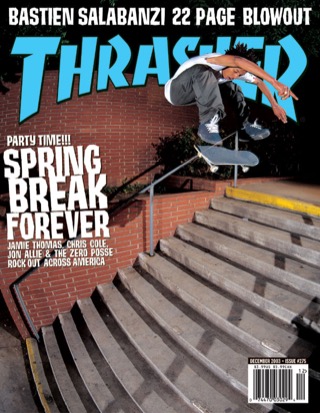 covers - Thrasher, December 2003