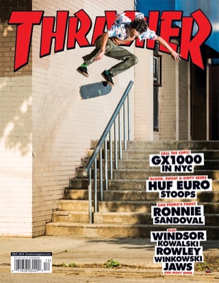 covers - Thrasher, December 2016