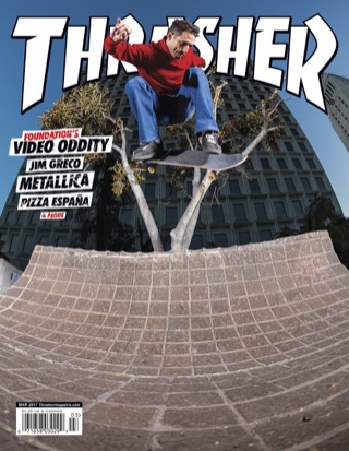 covers - Thrasher, March 2017