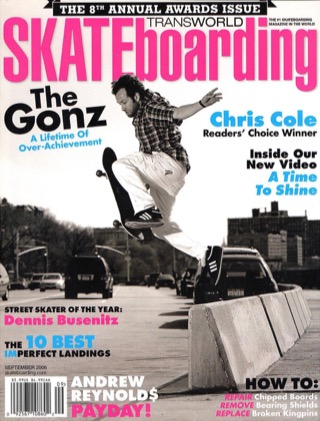 covers - Transworld, September 2006