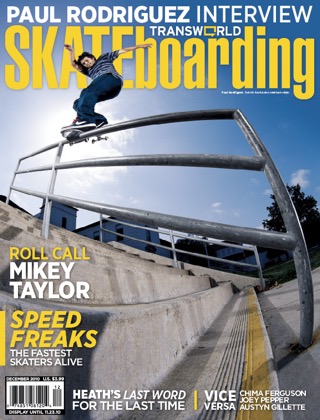 covers - Transworld, December 2010